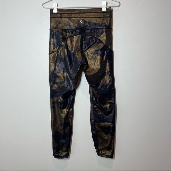 Zyia Bronze Metallic Hendrix Pocket Leggings size 4 - Picture 4 of 14